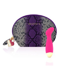 Вибратор для точки G Rianne S: Boa Mini Pink, 10 режимов работы, медицинский силикон