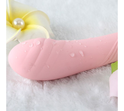 Вібратор для точки G із підігрівом Zalo Sweet Magic - Courage Fairy Pink