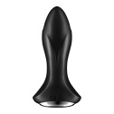 Анальная смарт-вибропробка с жемчужным массажем Satisfyer Rotator Plug 1+ Black