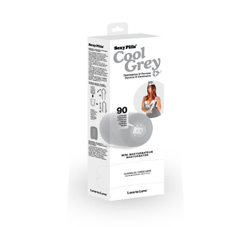 Мастурбатор пилюля Love To Love SEXY PILLS COOL GREY