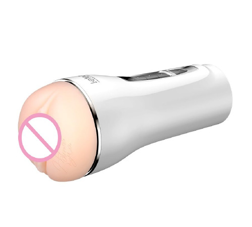 Інтелектуальний мастурбатор Leten Yui Hatano з вібрацією, голосом і турборежимом