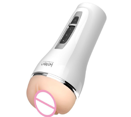 Інтелектуальний мастурбатор Leten Yui Hatano з вібрацією, голосом і турборежимом