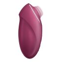 Вибростимулятор-пульсатор Satisfyer Tap & Climax 1 Red, эффект постукивания пальцем, 2 мотора