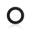 Эрекционное кольцо, бархатный силикон, вн.диам 44 мм, Черный