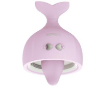 Вібростимулятор для клітора і сосків Leten Kissing Fish з вакуумом