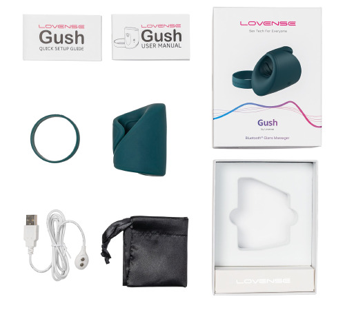 Смарт вібро-мастурбатор для головки члена Lovense Gush