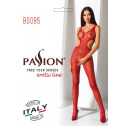 Еротичний бодістокінг з малюнком Passion BS085 red