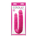 Подвійний фалоімітатор COLOURS DP PLEASURES PINK