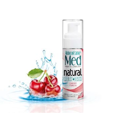 Лубрикант на водній основі з екстрактом фітопланктону Amoreane Cherry (50 мл), морський колаген