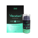 Рідкий вібратор Intt Vibration Ganjah (15 мл), густий гель, незвичайний смак, діє до 30 хвилин