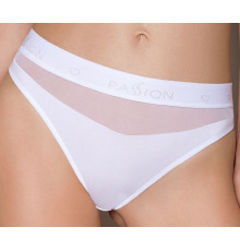 Трусики с прозрачной вставкой Passion PS006 PANTIES white, size L