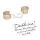 Наручники Bijoux Indiscrets Desir Metallique Handcuffs - Gold металлические, стильные браслеты