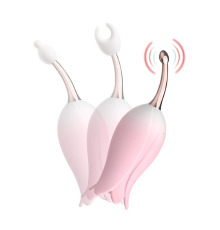 Ультразвуковой вибратор для клитора Otouch Bloom Ultrasonic Clitoris, 3 насадки
