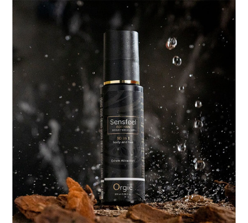 Лосьон с феромонами для тела и волос Orgie – Sensfeel Seduction Elixir 10 in 1 for Man (100 мл)