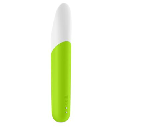 Минивибратор с гибким язычком Satisfyer Ultra Power Bullet 7 Green