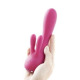 Вибратор-кролик Je Joue - Fifi Fuchsia с тремя моторами, глубокая вибрация