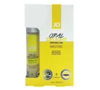 Гель для оральних пестощів System JO Oral Delight Vanilla Thrill (30 мл), ефект холод-тепло