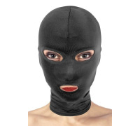 Капюшон для БДСМ с открытыми глазами и ртом Fetish Tentation Open Mouth and Eyes Hood