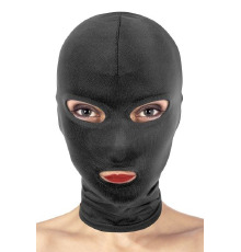 Капюшон для БДСМ с открытыми глазами и ртом Fetish Tentation Open Mouth and Eyes Hood