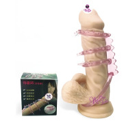 Насадка на член 4 Кольца гелевая