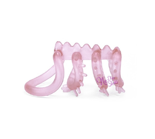 Насадка на член 4 Кольца гелевая