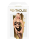 Бодістокінг з вирізом на животику Penthouse - Hot Nightfall Black S/L