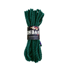 Джутовая веревка для Шибари Feral Feelings Shibari Rope, 8 м зеленая