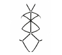 Портупея-боді зі стреп IVENA black L/XL - Passion Exclusive