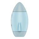 Вакуумний стимулятор з вібрацією Satisfyer Mission Control Blue, 2 незалежні мотори