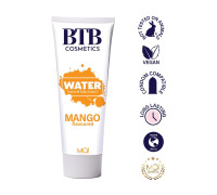 Змазка на водній основі BTB FLAVORED MANGO з ароматом манго (100 мл)