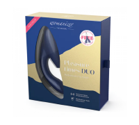 Инновационный бесконтактный cтимулятор Womanizer Duo Blueberry