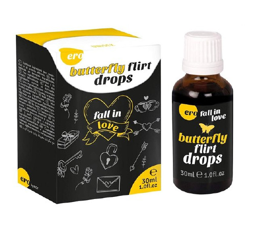 Збуджуючі краплі для двох ERO Butterfly Flirt Drops, 30 мл
