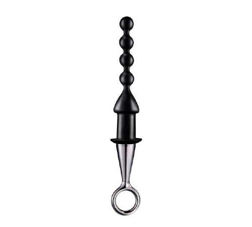 Анальний стимулятор MENZSTUFF ANAL BEAD WITH PLATED HANDLE