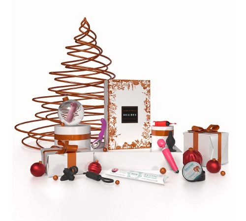 Календарь секс-сюрпризов Adrien Lastic Advent Calendar 2022 CHRISTMAS DESIRES, 24 подарка