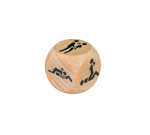 Деревянный кубик с позами для секса Adrien Lastic Dice Sexy (1 шт)