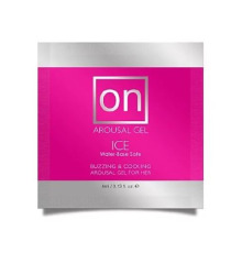 Пробник возбуждающего геля Sensuva - ON for Her Arousal Gel Ice (4 мл)