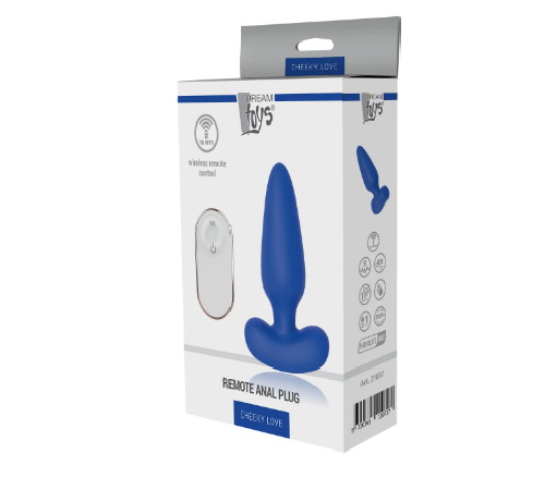 DT21837 Анальна пробка з дистанційним керуванням Dream Toys CHEEKY LOVE REMOTE ANAL PLUG