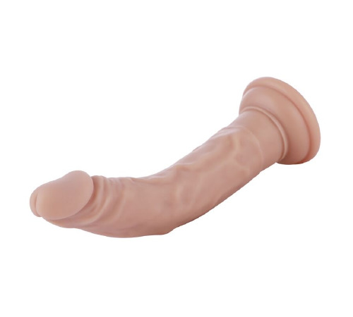 Реалістичний фалоімітатор для секс-машин Hismith 7.5″ Flexible Silicone Dildo, система KlicLok