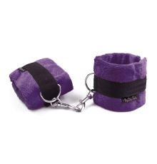 Наручники BDSM NeDlyaSkuki Soft Touch Light, цвет Темно-Фиолетовый