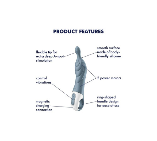 Вибратор Satisfyer A-Mazing 2 Grey