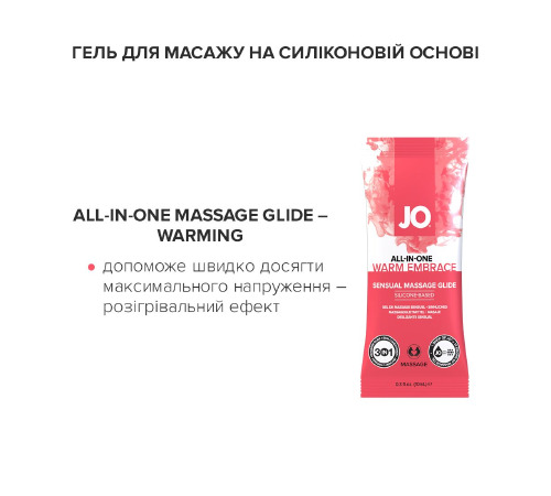 Набор из 8 видов смазок System JO Beginner’s Luck по 10 мл на водной, силиконовой и гибридной основе