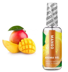 Съедобный гель-лубрикант EGZO AROMA GEL - Mango, 50 мл