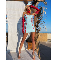 Ролевой костюм стюардессы “Сногсшибательная Жанна” XS/S (платье, платок, пилотка)