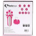 Стимулятор з імітацією оральних пестощів FeelzToys - Clitella Oral Clitoral Stimulator Pink