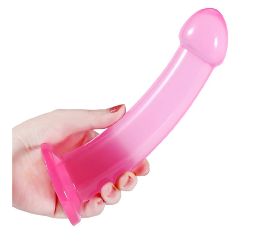 Фаллоимитатор на присоске Jiuxi, L, Розовый