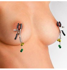 Зажимы для сосков с регулировкой и колокольчиками Fun