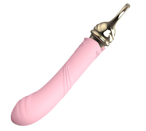 Вібратор для точки G із підігрівом Zalo Sweet Magic - Courage Fairy Pink