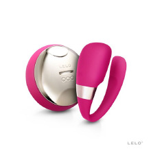 Вибратор для пар LELO Tiani 3 Cerise, 2 мотора, пульт ДУ
