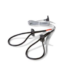 Утяжка для пениса Mystim Rodeo Robin, пара силиконовых токопроводящих лассо