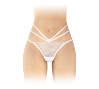 Трусики с открытой попкой Fashion Secret Nadia White
